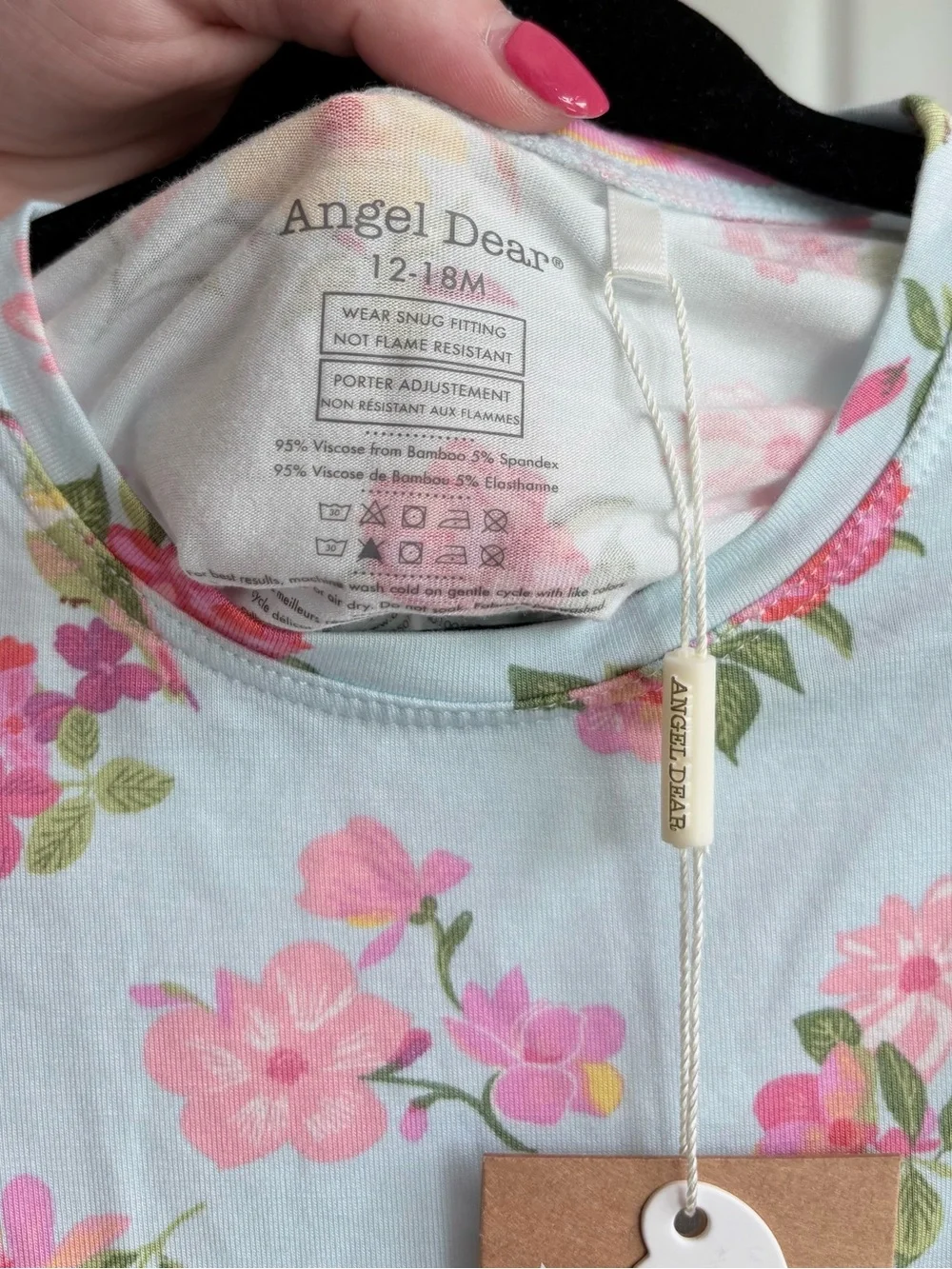 🕊️Angel Dear Bamboo Hummingbirds Pajama Short Set NWT
